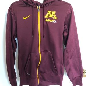 Minnesota Gopher full zip sweatshirt